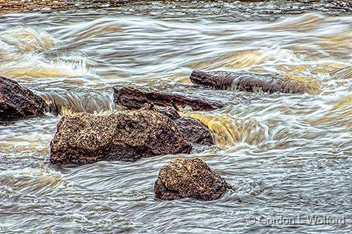 Rocks In The River_DSCF03104.jpg - Photographed along the Rideau Canal Waterway at Smiths Falls, Ontario, Canada.